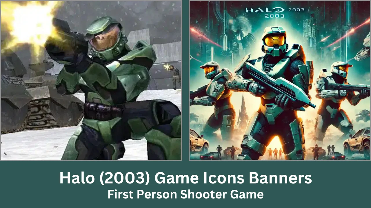 halo (2003) game icons banners