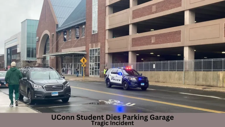 uconn student dies parking garage