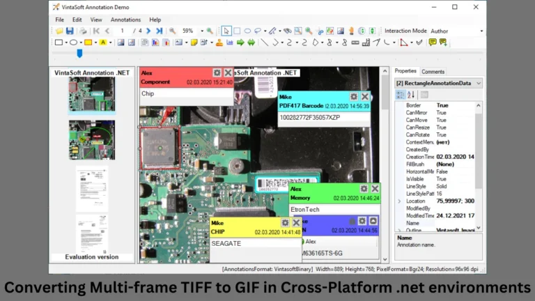 converting multi-frame tiff to gif in cross-platform .net environments