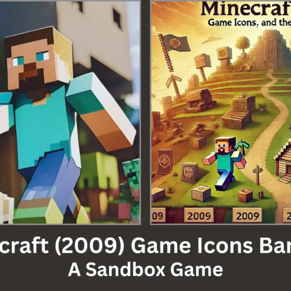 minecraft (2009) game icons banners