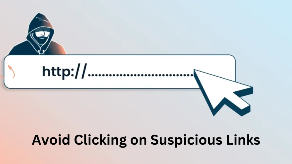 prizechecker. com Avoid Clicking on Suspicious Links