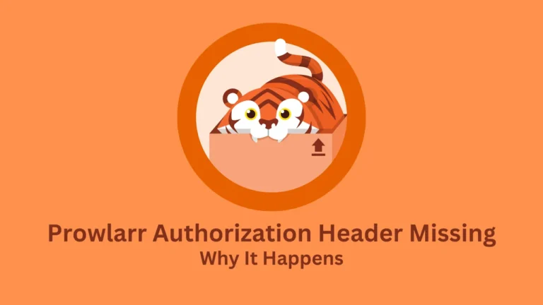 prowlarr authorization header missing